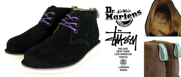 Stussy X Dr. Martens Boots