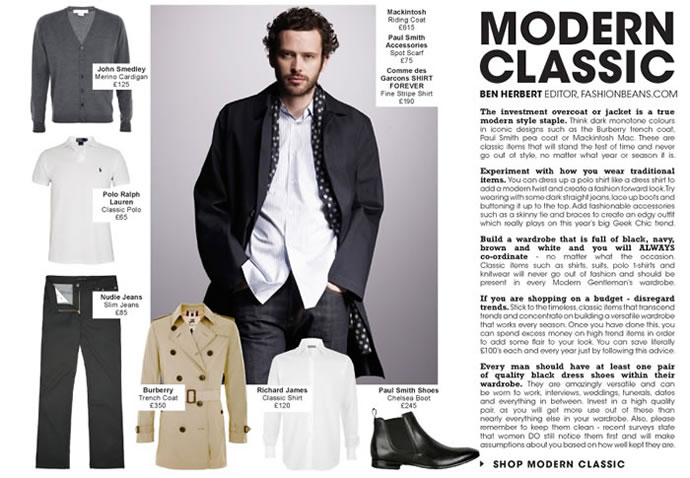 Fashion Beans MyWardrobe Style Guide
