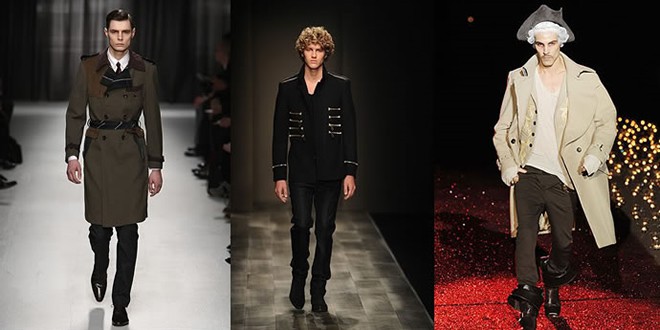 Military Trend on the catwalk