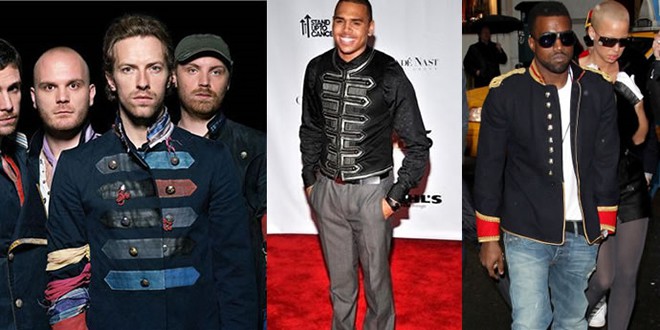 Celebrities in Military Clothes
