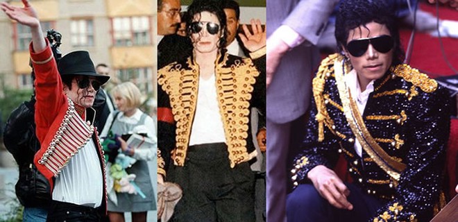 Michael Jackson Military Clothing