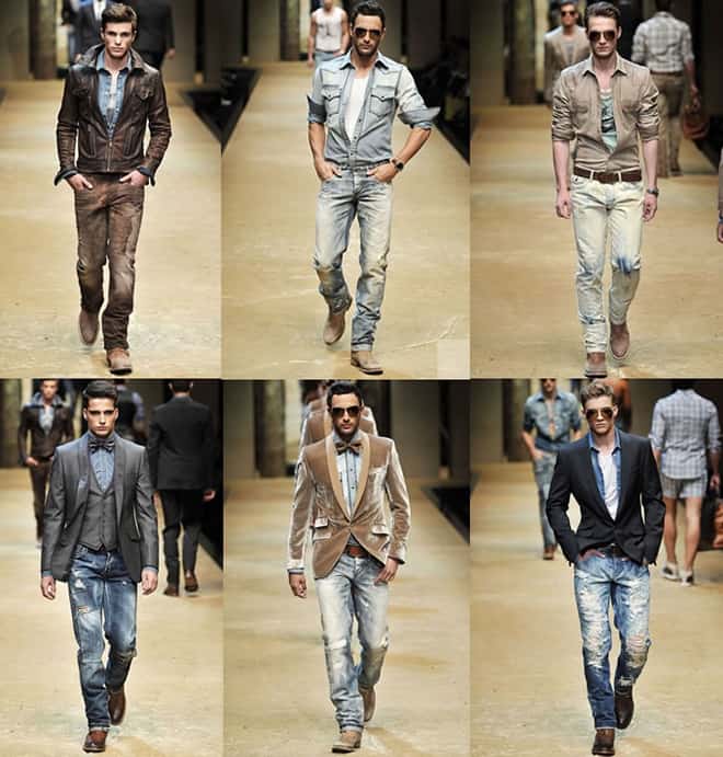 The Denim Shirt on Catwalks