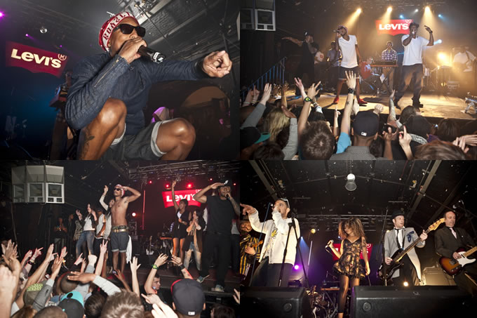 Levi Relaunch Party with N*E*R*D