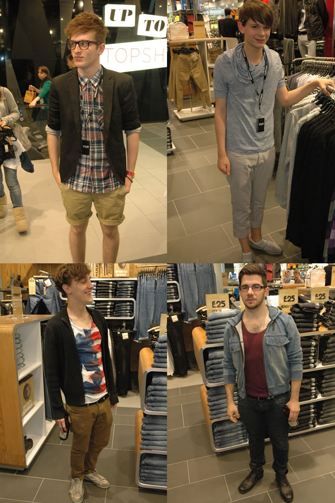 Street Style at Topman Bath Opening