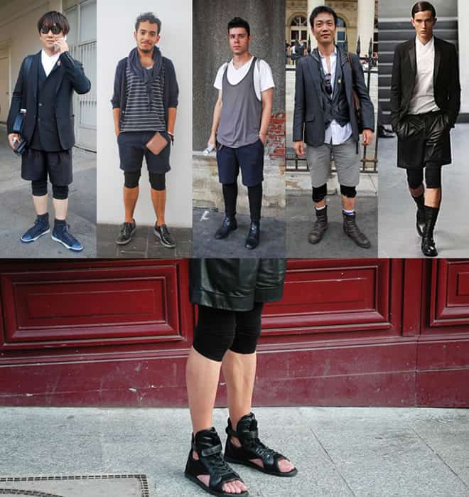 Meggings Underneath Shorts