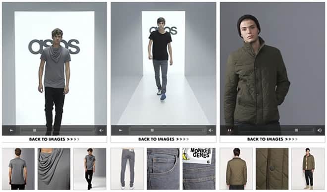 Catwalk and Close Up Feature on ASOS.com