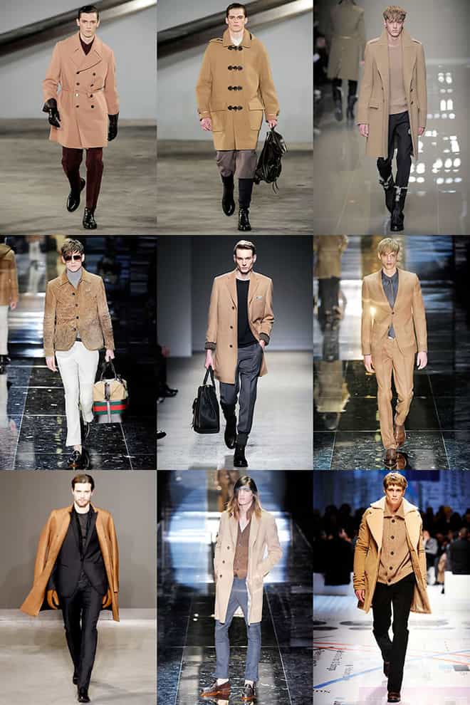 Camel Trend on the A/W 10 Men's Runways