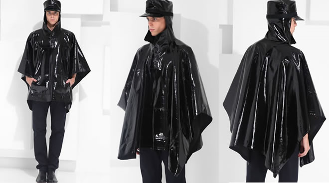 Carolyn Massey Military Poncho