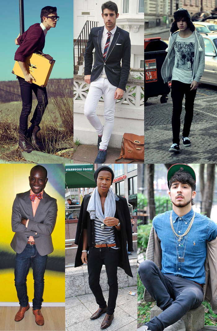 Men's Skinny Jeans Look Book