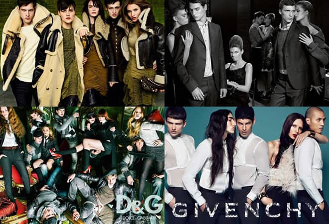 A/W Fashion Campaigns - Men And Women Mixed