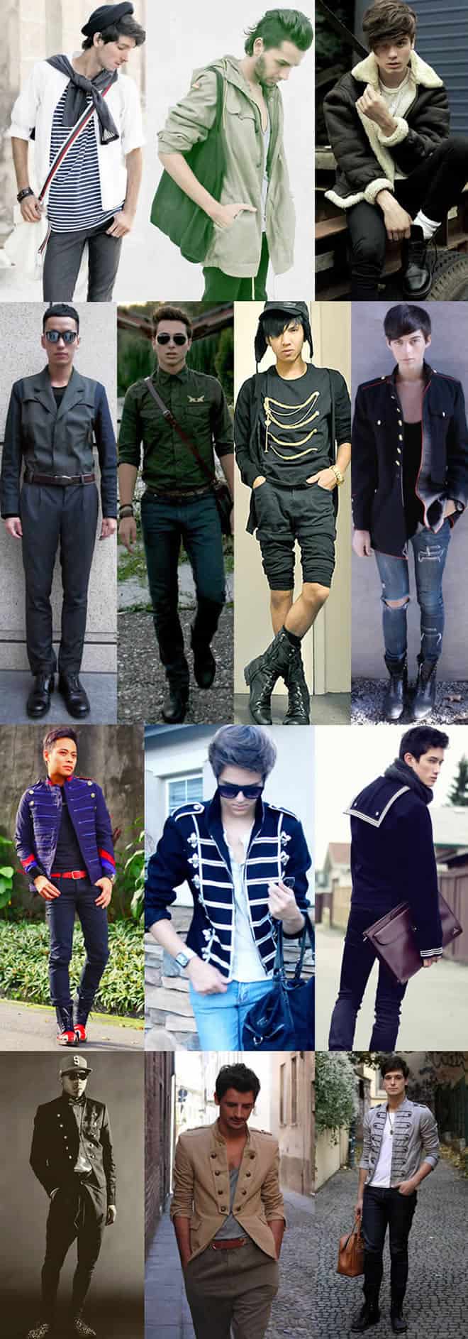 Military Influenced Outfits for Men
