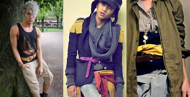 Men's Cinched Waist Look Book