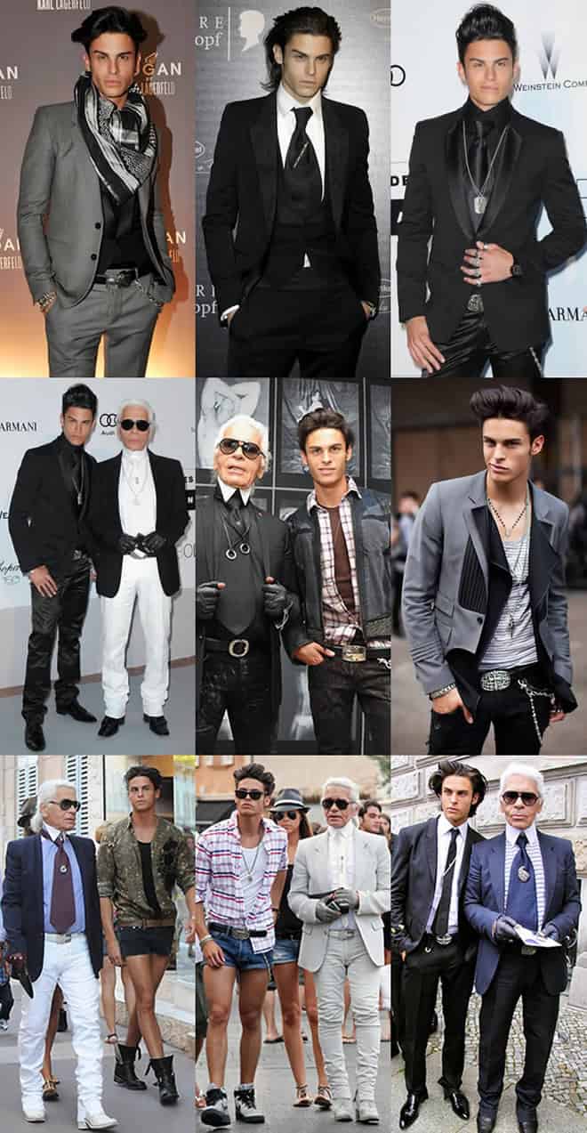 Baptiste Giabiconi Look Book