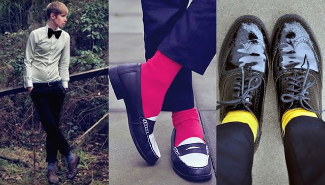 The Men's Fashion Sock Look Book