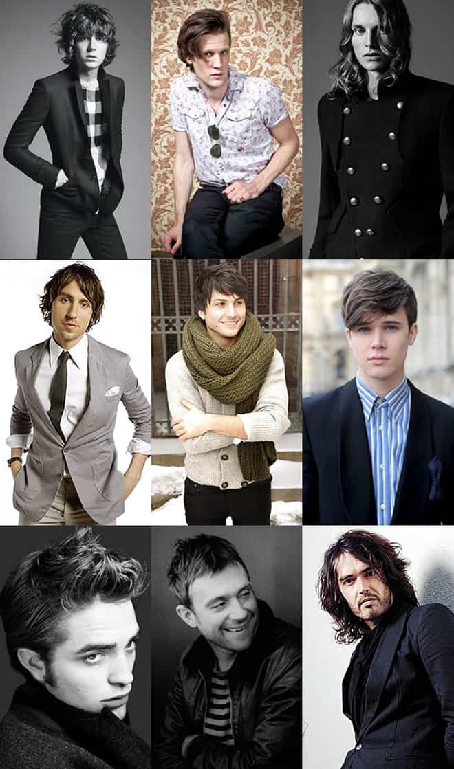 Mid Length Men's Hairstyles
