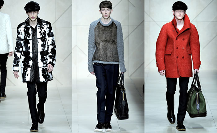 Burberry Menswear Catwalk - Milan Fashion Week 2011