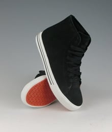 Supra Thunder Hightop Black Suede