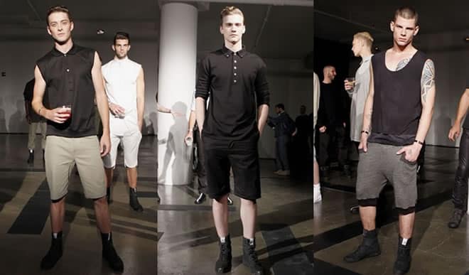 Tim Hamilton Showcasing Achromatic Clothing For SS11