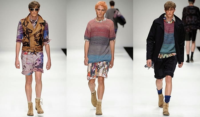James Long Menswear on the Runway