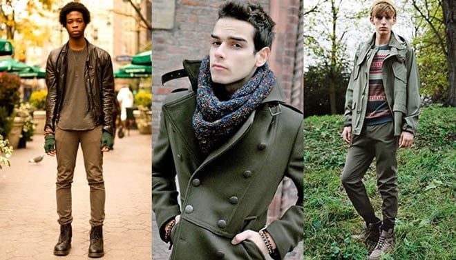 Khaki Dark Tone Look Book