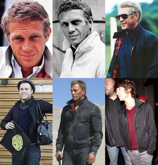 Men's Harrington Jacket Fashion Look Book