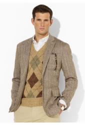 Ralph Lauren Aberdare Tweed Sport Coat