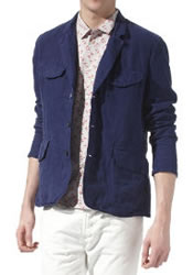 PAUL SMITH JEANS Four–pocket jacket