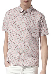 PAUL SMITH Floral leaf shirt