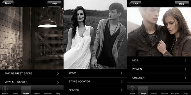 All Saints iPhone/iPad App