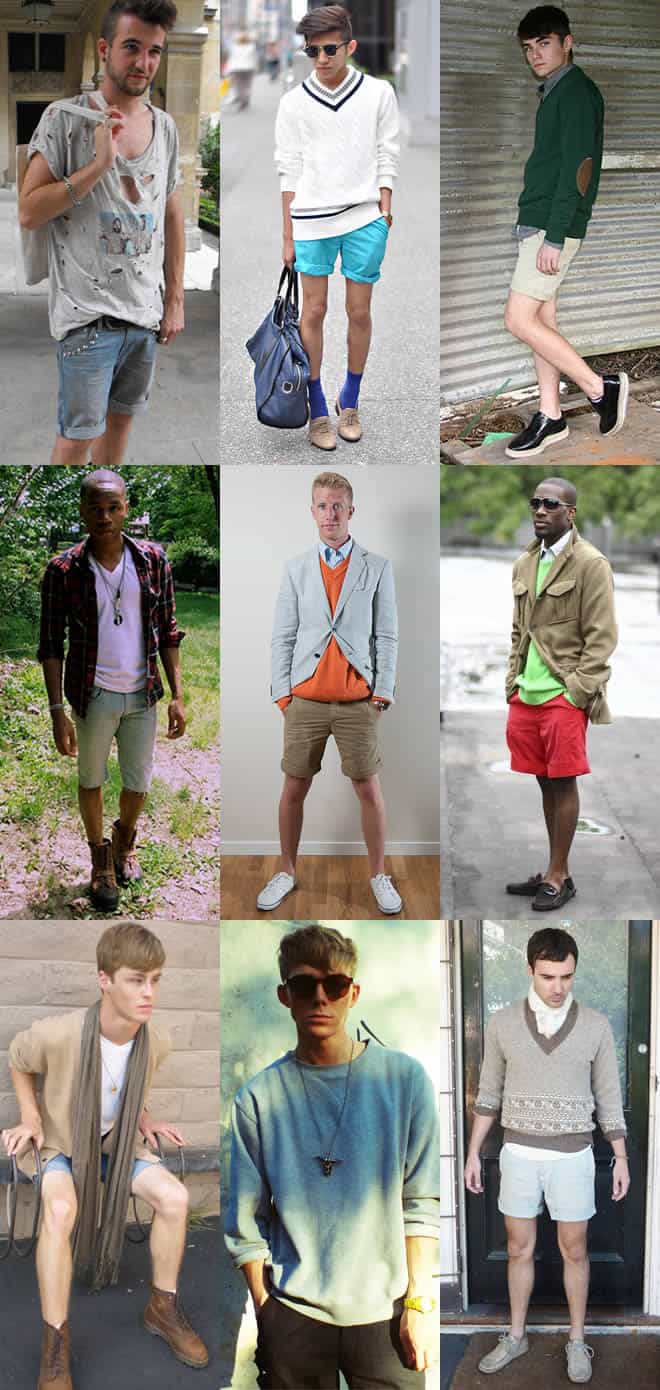 Men's Lookbook - Wearing Winter Items in Spring/Summer