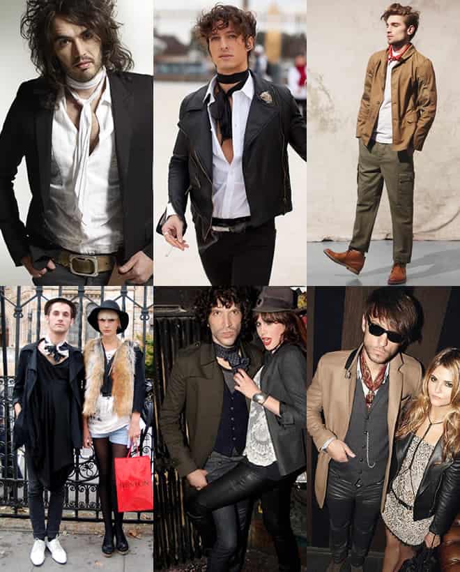 Men's Neckerchief Look Book
