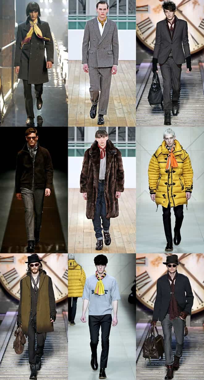 Neckerchiefs On The Catwalks Men's Spring/Summer 2011