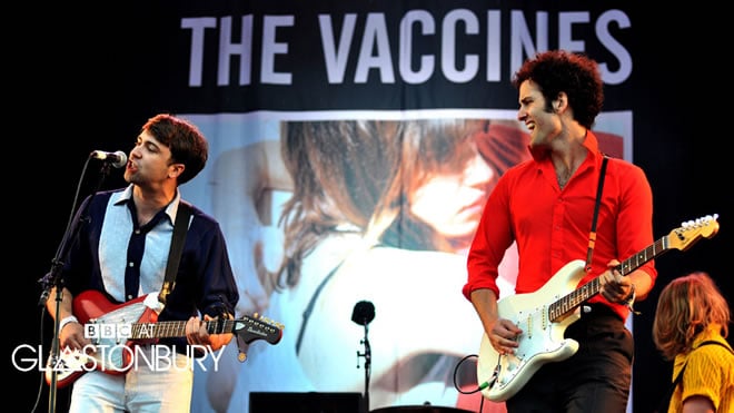 The Vaccines Glastonbury 2011