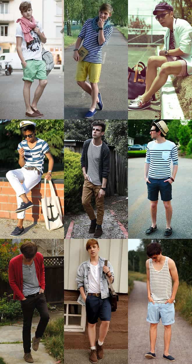 Men's Summer Shoes Look Book and Outfit Ideas