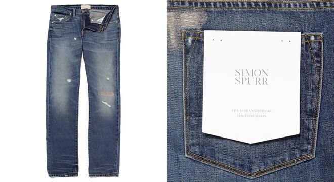 Simon Spurr Anniversary Denim Collection