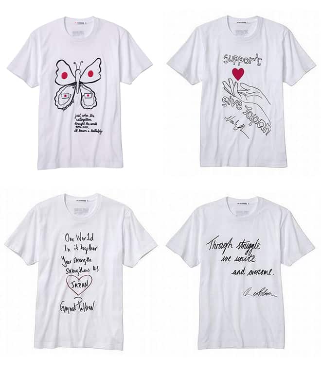 Uniqlo Save Japan Project Collection