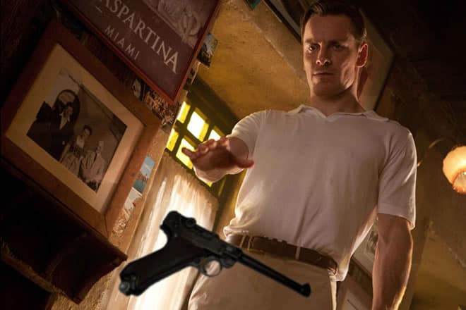 Michael Fassbender as Eric in X-Men First Class