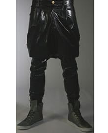 Patent Harem Trousers