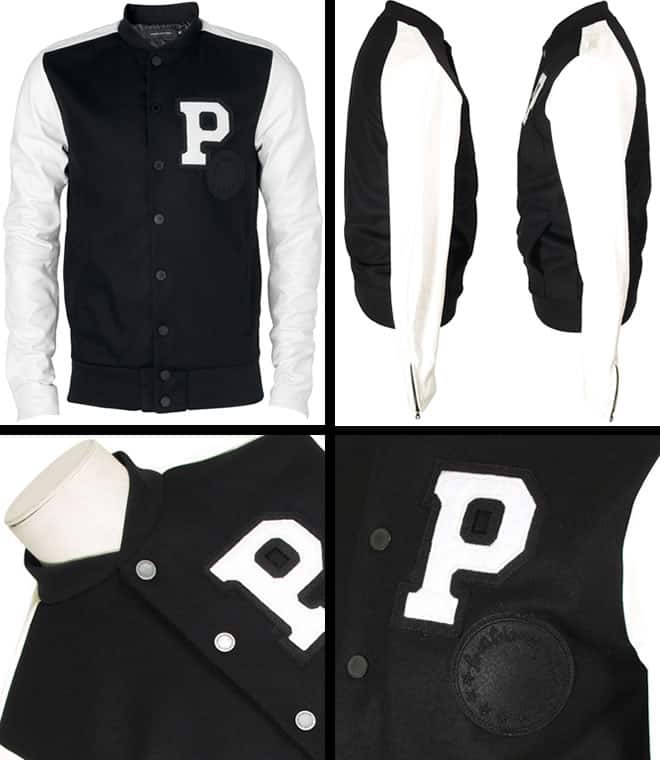 Passarella Death Squad Stadium Jacket Black & White