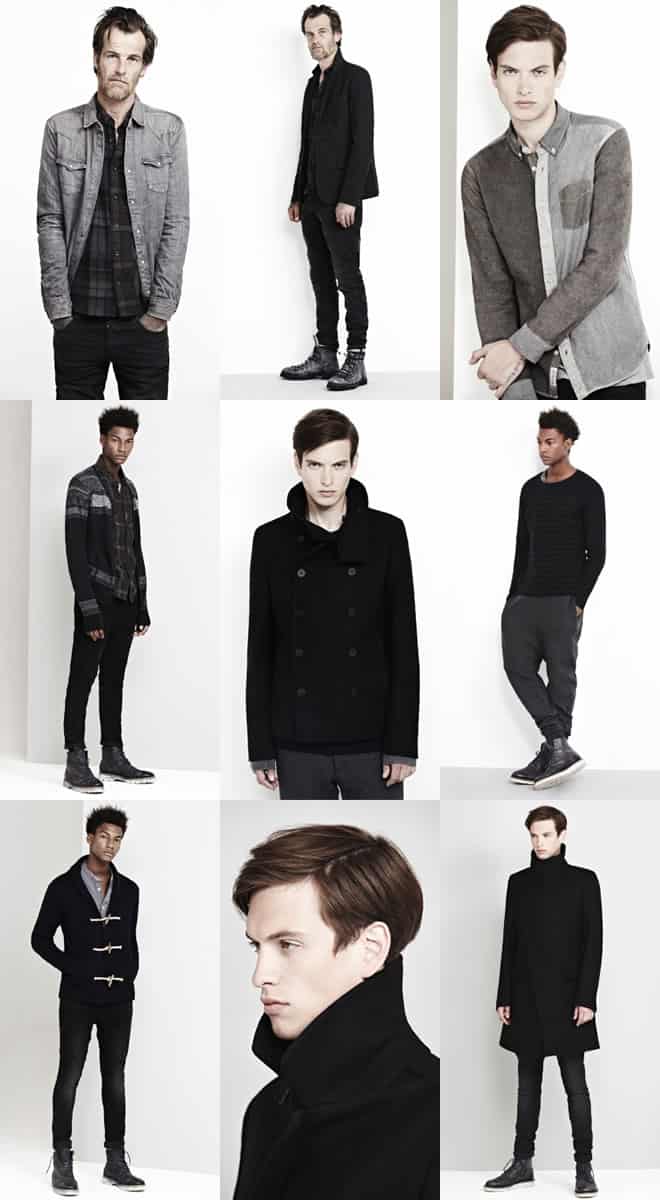 AllSaints Menswear Autumn/Winter 2011 Look Book