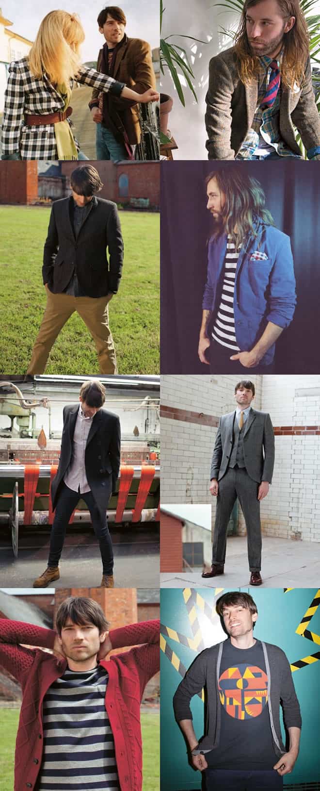 Aubin and Wills Campaign Look Book