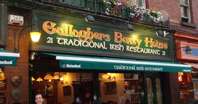 Gallagher’s Boxty House Dublin