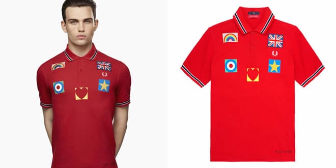 Fred Perry x Sir Peter Blake 'Blank Canvas' Collaboration