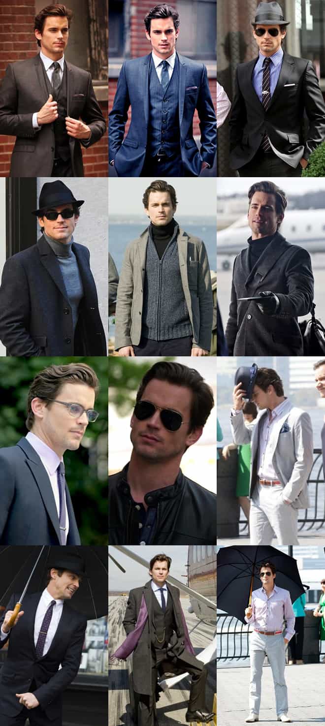 Neal Caffrey (played by Matt Bomer) Fashion & Style Lookbook