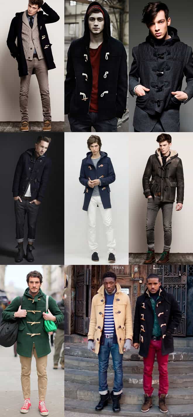 Men's Duffle Coat Look Book