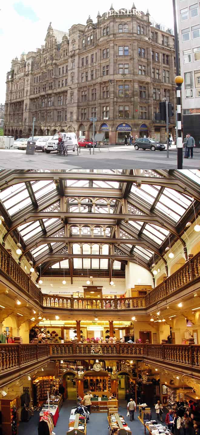 Jenners Department Store - Edinburgh, Princes Street