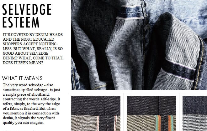 Skinny Jeans at the Denim Bar