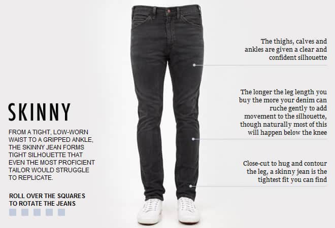Skinny Jeans at the Denim Bar