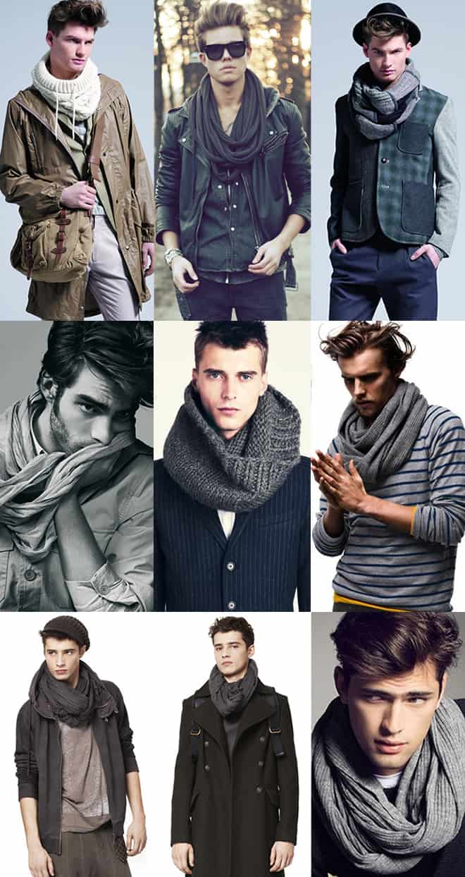 Men's Snood Look Book