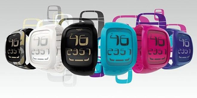 Swatch Launches New Touch Screen Watch